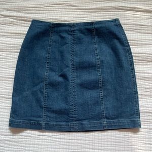 Altard state mini denim skirt